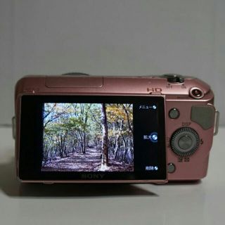 ソニー(SONY)のタンゴ様専用　　　中古 SONY NEX-3 ピンクボディのみ(その他)