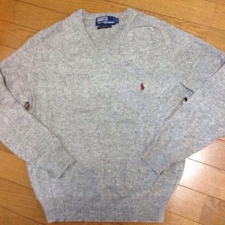 ポロラルフローレン(POLO RALPH LAUREN)のラルフローレン セーター 未使用 グレー(ニット/セーター)