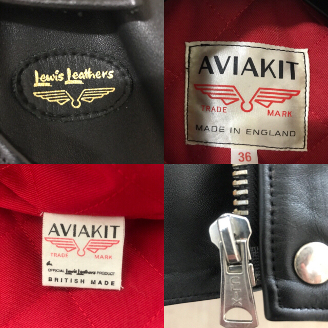 Lewis Leathers(ルイスレザー)のlewis leathers ルイスレザー ライトニング 402Tタイトフィット メンズのジャケット/アウター(ライダースジャケット)の商品写真