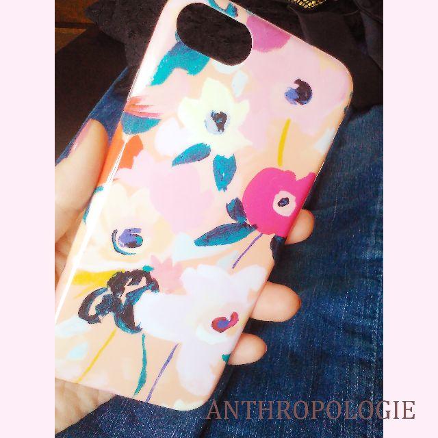 Anthropologie(アンソロポロジー)の新品 アンソロポロジー お花 iphoneケース iphone 7 スマホ/家電/カメラのスマホアクセサリー(iPhoneケース)の商品写真