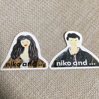 ニコアンド(niko and...)のniko and...  ニコアンド ステッカー(ノベルティグッズ)