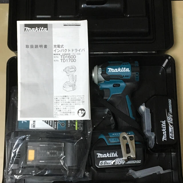 Makita(マキタ)のマキタ 充電式インパクトドライバ18V6.0Ah 自動車/バイクのバイク(工具)の商品写真