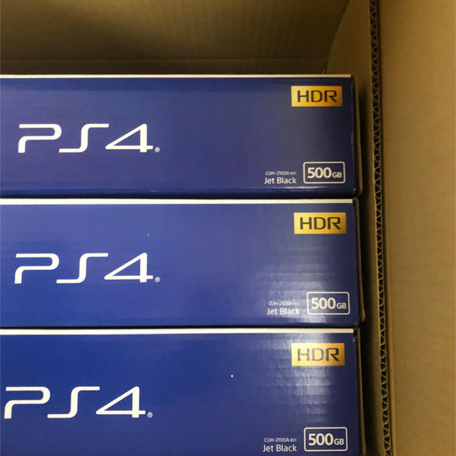 ☆３台☆ PS4 500GB CUH-2100AB01 ジェット・ブラック