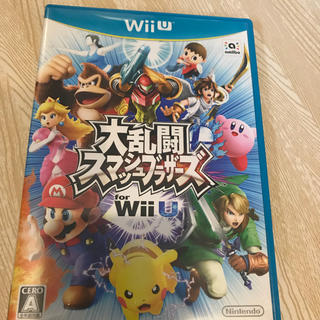 ウィーユー(Wii U)の大乱闘スマッシュブラザーズ 美品 おまけつき wii   U (家庭用ゲームソフト)