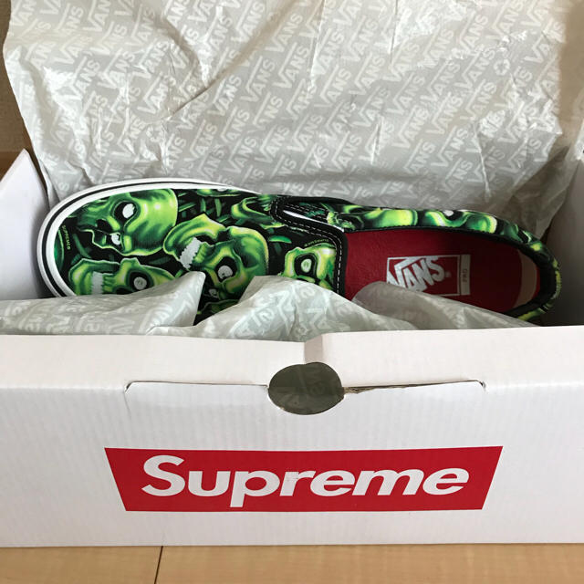 Supreme VANS コラボ スリッポン