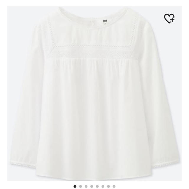 UNIQLO(ユニクロ)のUNIQLO ブラウス レディースのトップス(シャツ/ブラウス(長袖/七分))の商品写真