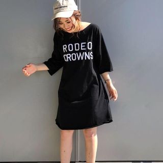 ロデオクラウンズワイドボウル(RODEO CROWNS WIDE BOWL)のロデオ♡限定ワンピース(ひざ丈ワンピース)