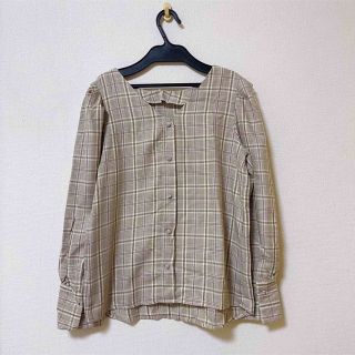 ロペピクニック(Rope' Picnic)の美品 ロペピクニック 2way チェック ブラウス(シャツ/ブラウス(長袖/七分))