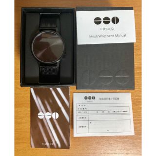 ダニエルウェリントン(Daniel Wellington)の冷凍トイレ様専用 KOMONO 腕時計(腕時計(アナログ))