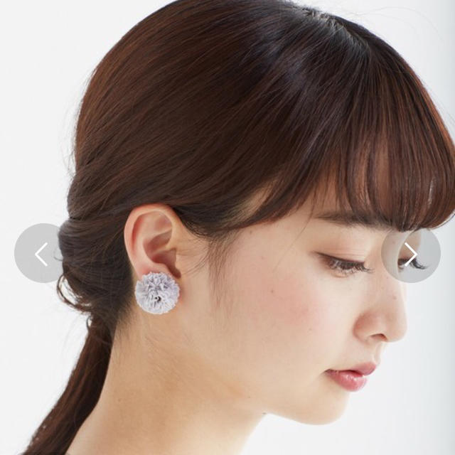 haco!(ハコ)のhaco!ピアス グレー レディースのアクセサリー(ピアス)の商品写真