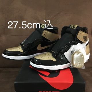 ナイキ(NIKE)の込 US 9.5 NIKE AIR JORDAN 1 GOLD TOE(スニーカー)