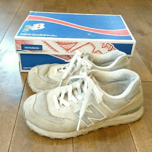 New Balance(ニューバランス)の箱付属ニューバランス ML574FSG グレー 24cm レディースの靴/シューズ(スニーカー)の商品写真