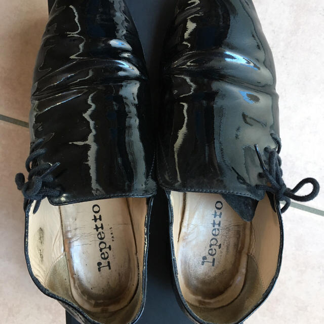 repetto(レペット)のレペット エナメルレースシューズ レディースの靴/シューズ(ローファー/革靴)の商品写真