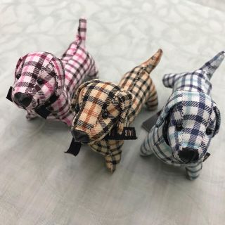 ダックス(DAKS)のDAKS ダックス チャーム 犬 　マスコット　3個セット(キーホルダー)