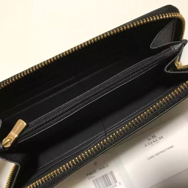 COACH(コーチ)の【新品】COACH★上質なレザー長財布 定価4.6万円　ブラック メンズのファッション小物(長財布)の商品写真