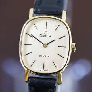 オメガ(OMEGA)の美品 オメガ デビル オーバル ゴールド 手巻き レディース Omega(腕時計)
