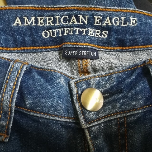 American Eagle(アメリカンイーグル)のアメリカンイーグル ダメージ加工デニム レディースのパンツ(デニム/ジーンズ)の商品写真