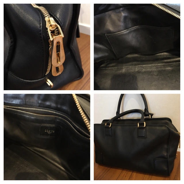 LOEWE(ロエベ)の美品♡ロエベ アマソナ36 黒 レディースのバッグ(ハンドバッグ)の商品写真