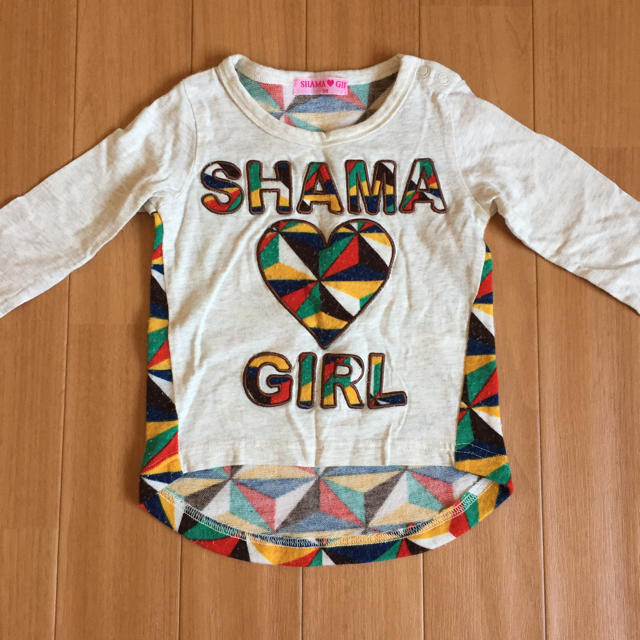 キッズ 上下 セットアップ 90  キッズ/ベビー/マタニティのキッズ服女の子用(90cm~)(Tシャツ/カットソー)の商品写真