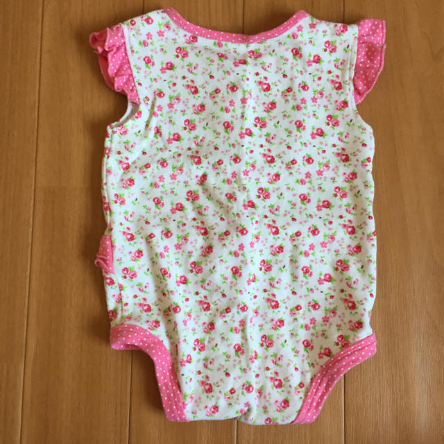 carter's(カーターズ)のロンパース 6months  ピンク 花柄  キッズ/ベビー/マタニティのベビー服(~85cm)(ロンパース)の商品写真