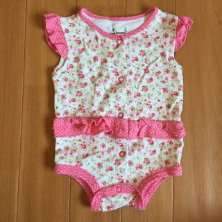 カーターズ(carter's)のロンパース 6months  ピンク 花柄 (ロンパース)