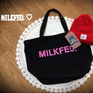 ミルクフェド(MILKFED.)のMILKFED.♡トートバッグ(トートバッグ)