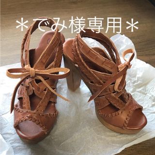 ローズバッド(ROSE BUD)のでみ様専用〈レディース〉ROSE BAD / gosh  サンダル(サンダル)