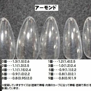 2色の変則フレンチ(ジェル使用作品)オーダー　※1セット限定価格 コスメ/美容のネイル(つけ爪/ネイルチップ)の商品写真