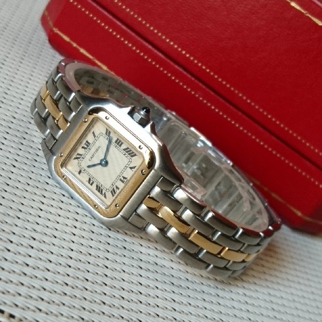 定番  Cartier - 1ロウ レディース SM パンテール 【美品☆】カルティエ URI✱7 腕時計