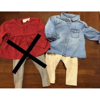 ザラキッズ(ZARA KIDS)のZara☆女の子春物セット(シャツ/カットソー)