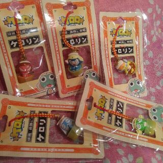 新品　ケロロ軍曹　ストラップ5種類(ストラップ)