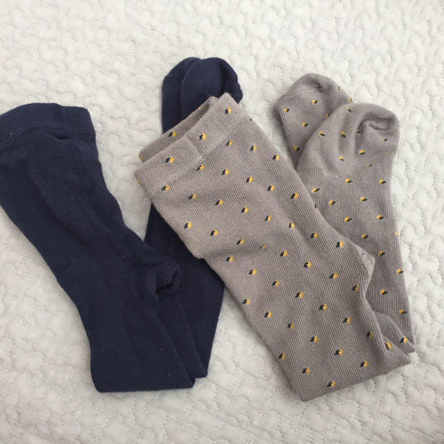 ZARA KIDS(ザラキッズ)のZARA  baby タイツ グレーのみ キッズ/ベビー/マタニティのこども用ファッション小物(靴下/タイツ)の商品写真