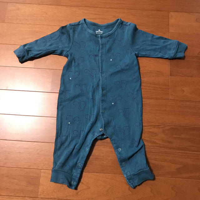 babyGAP(ベビーギャップ)のbabyGap 長袖ロンパース オール 60 キッズ/ベビー/マタニティのベビー服(~85cm)(カバーオール)の商品写真