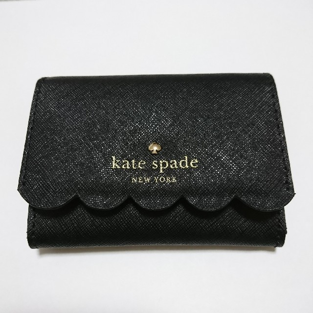 ケイトスペード  katespade  パスケース キーリング 人気 スカラップ