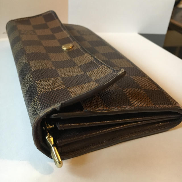 LOUIS VUITTON(ルイヴィトン)の愛ザキ様専用　　　ルイヴィトン 長財布 ダミエ LOUIS VUITTON レディースのファッション小物(財布)の商品写真