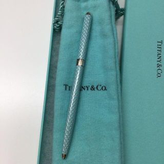 ティファニー(Tiffany & Co.)のティファニーボールペン　ティファニーブルー※インク切れ(ペン/マーカー)