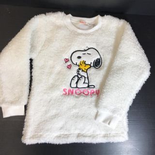 ピーナッツ(PEANUTS)のキッズ  フリース トレーナー(Tシャツ/カットソー)