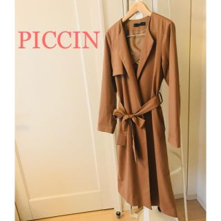 Piccin Prima❤ブラック ドレストレンチ ワンピースにも フォクシー似