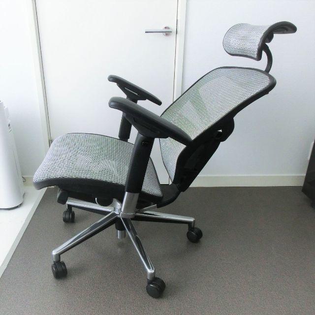 エルゴヒューマン ENJOY KM-16[関東限定]送料込 インテリア/住まい/日用品の椅子/チェア(ハイバックチェア)の商品写真