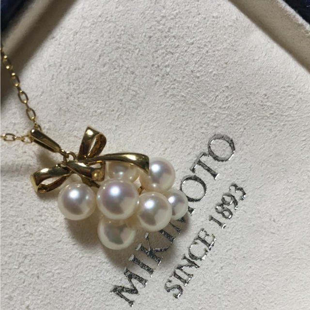 MIKIMOTO - ほぼ新品)ミキモトのk18 パールネックレスの通販 by パンダ大好き！｜ミキモトならラクマ