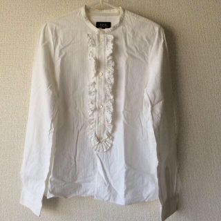 アーペーセー(A.P.C)の今だけ値下げ APC フリルシャツ(シャツ/ブラウス(長袖/七分))