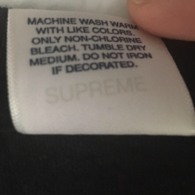 Supreme - Lサイズ 07ss Supreme box logo tee 黒黒の通販 by Supreme - Lサイズ 07ss Supreme box logo tee 黒黒の通販 by