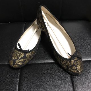 レペット(repetto)の最終値下♪レペット♪Xmas Collection♪38.5(バレエシューズ)