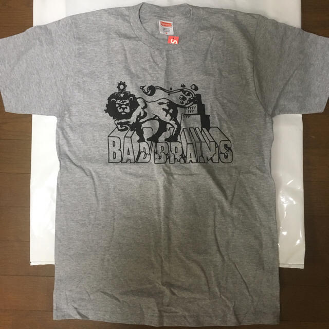 Supreme(シュプリーム)のMサイズ Supreme bad brains logo tee グレー  メンズのトップス(Tシャツ/カットソー(半袖/袖なし))の商品写真