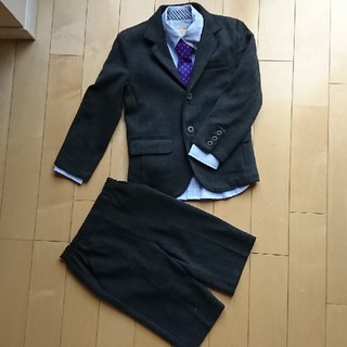 マザウェイズ(motherways)の男児スーツ 130 美品 ストレッチ(ドレス/フォーマル)
