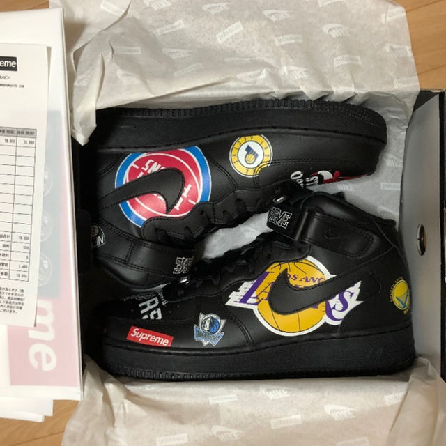 [9.5]Supreme Nike NBA Air Force 1 Mid