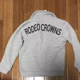 ロデオクラウンズワイドボウル(RODEO CROWNS WIDE BOWL)のロデオクラウンズ キッズ ライダース スウェット お揃い RCWB(ジャケット/上着)