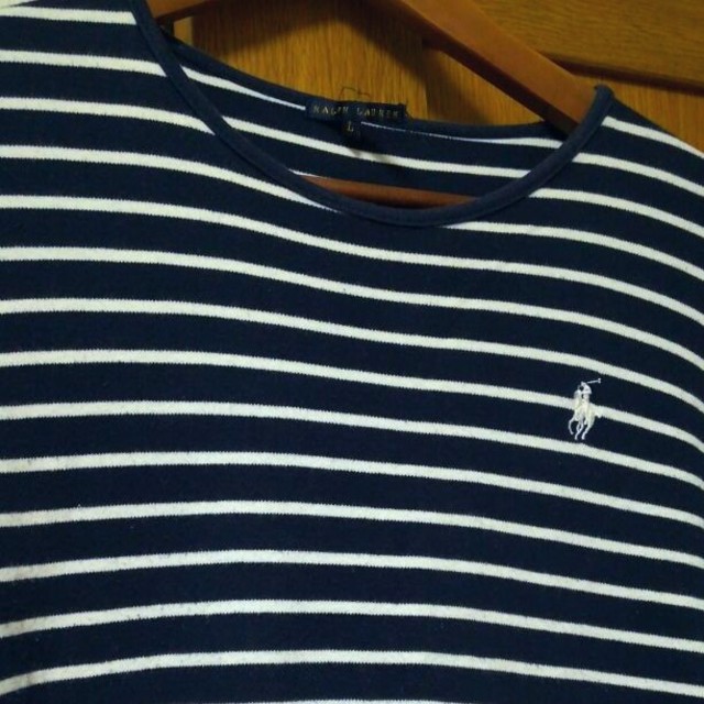 POLO RALPH LAUREN(ポロラルフローレン)の【値下げ】RALPH LAURENラルフローレン ロングTシャツ レディースのトップス(Tシャツ(長袖/七分))の商品写真