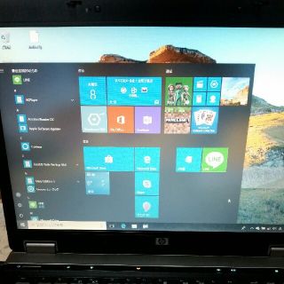 ヒューレットパッカード(HP)のWindows10 ノートパソコン 動作確認済み(ノートPC)