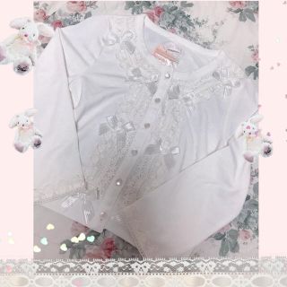 リズリサ(LIZ LISA)の♡新品♡LIZ LISA♡リボンカーディガン♡(カーディガン)